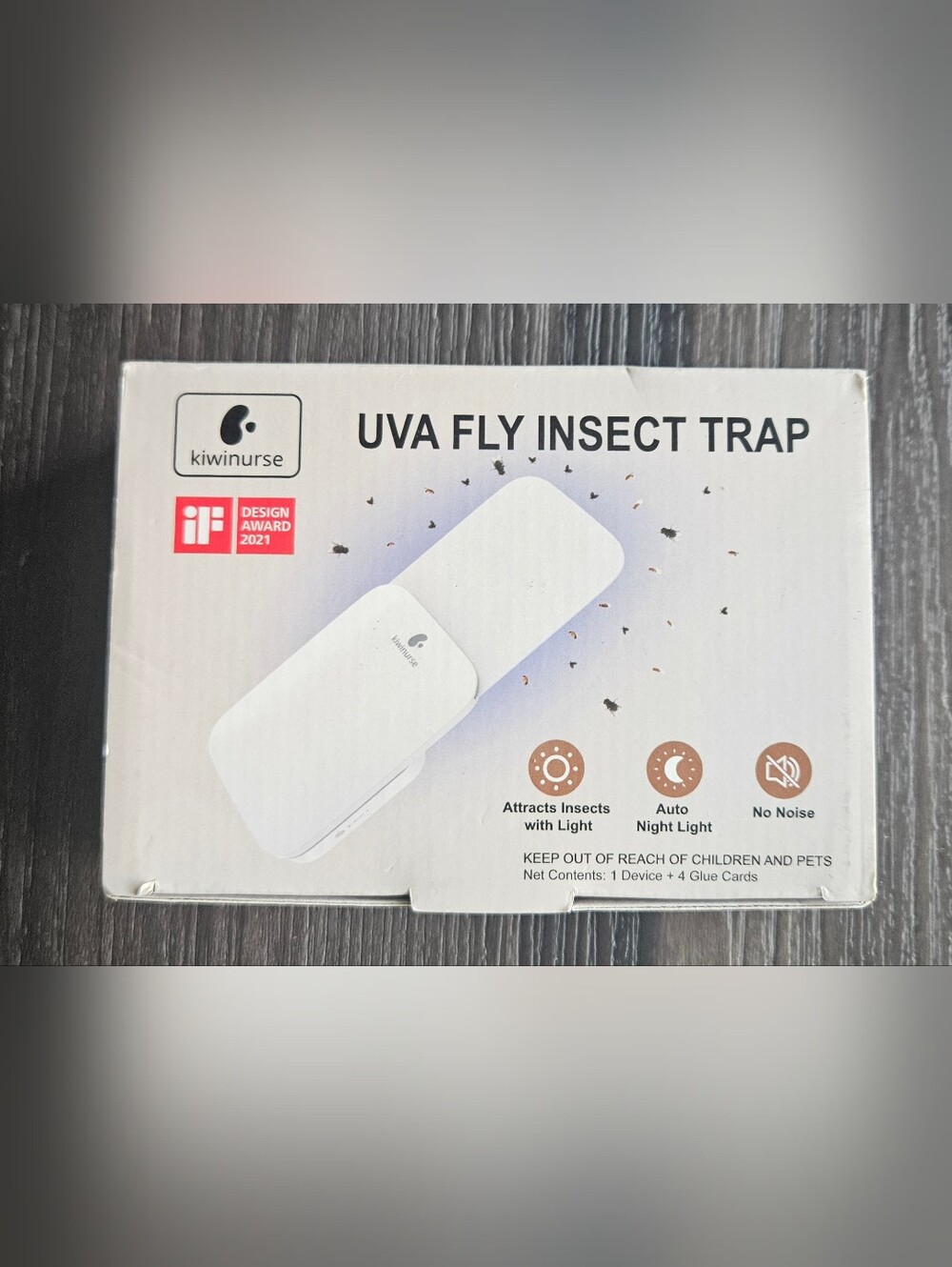 UVA Fly Insect Trap - White